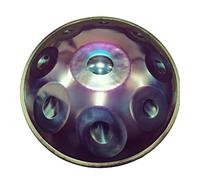 Tambor de percusión de pandereta 22 ", tono 9/10, lengua de acero etéreo,tambor sin preocupaciones con bolsa de transporte y baquetas,trípode para producción de audio profesional y percusión acústica
