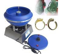 Tambor de pulido 220V 120W, pulidora rotativa máquina pulidora de joyas, Molinillo de vibración, máquina de desbarbado de Metal Máquina pulidora de Gemas, para Pulir Joyería