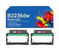 Tambor de Repuesto B2236 de Alto Rendimiento B220Z00 para impresoras Lexmark B2236dw, MB2236adw, MB2236adwe y MB2236i, impresión de Alta definición.,B2236 -2Set