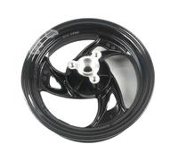 Tambor de rueda de aluminio Llantas delanteras traseras Buje 125 cc Compatible con piezas de motocicletas automotrices Haojue Lindy 125 cc Lindy 125 R I 125 cc UM125 Fi(Front 10-2.15)