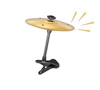 Tambor de símbolo de coche, instrumento musical compacto para vehículo, instrumentos musicales con clip para salpicadero de coche, interior, ventilación, camión, hogar, vehículo, RV, lugar de trabajo