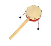 Tambor de sonajero, Tambor de sonajero para | Sonajero sacudiendo la mano - Tambor de sonajero de estilo chino, Tambor de sonajero de madera, Instrumento de percusión tradicional chino para