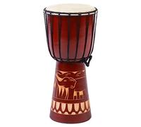 Tambor Djembe de 40cm, elefante Bongo tallado, niños principiantes, buen sonido