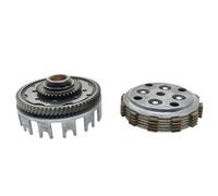 tambor embrague Compatible con Suzuki GN250 GN 250 250cc Compatible con conjunto de embrague Wangjiang 21200-38202. Kit Engranaje Corona Cesta Exterior campana embrague