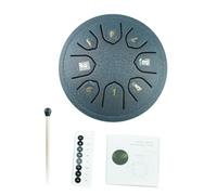 Tambor Handpan Con Teclas C Juego De Baquetas Instrumento Percusión Para Yoga Tambores Con Hendidura 8 Tonos 4 5 Pulgadas Instrumento Percusión Lengua Acero