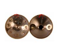 Tambor Handpan De 432 Hz/440 Hz, 6/9/10/12 Notas, 44cm/55cm, Instrumento De Percusión Con Trípode, Instrumento Handpan De Acero, Para Meditación, Yoga Y Sanación Sonora(B-432Hz,14Notes)