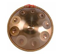 Tambor Handpan De 432 Hz/440 Hz, 6/9/10/12 Notas, 44cm/55cm, Instrumento De Percusión Con Trípode, Instrumento Handpan De Acero, Para Meditación, Yoga Y Sanación Sonora(B-432Hz,10Notes)