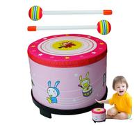 Tambor hecho a mano para, tambor de mano para | Tambor rítmico de juguetes educativos para niños | Music Education Tool Performance Pro for Kindergarten Stage Performances, clases