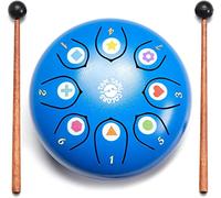 Tambor Infantil Montessori - Instrumentos Musicales Infantiles - HANDPAN de 8 notas, educativo y facil de tocar - Instrumento de Percusion - Juegos Sensoriales - Juguetes Niños 3 a 8 años
