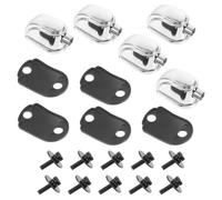 Tambor Lug Plata Resistente Durable Fácil Instalación Caja Tambor Oreja Metal Tambor Lug Drum Accesorios para Tom Drum Percussion Reemplazo