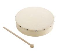 Tambor Manual - Tambor De Percusión Con Marco De Madera Y Tambor | 8 Pulgadas De 10 Pulgadas De Instrumento De Impacto, Tambor Clásico Para Lecciones De Música, Tambor Para Principiantes, Instrumento
