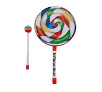 Tambor - Marco Madera Piel Poliéster Percusión Juguete | Instrumento Musical Infantil | Bebé Niño Tambor Educativo Ritmo con Baqueta Aprendizaje Creativo