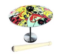 Tambor Mini de Escritorio - Gadget Antiestrés,Miniatura De Tambor De Percusión Anti-Stress,Para Amantes de la Música Adultos Adolescentes Estudiantes Oficina Sala Dormitorio Apartamento