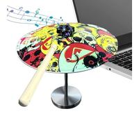 Tambor Mini Escritorio | Calmante y Relajante | Percusión Mini Tambor - Para Adultos Hombres Adolescentes Mujeres Estudiantes Aficionados De La Música Sala Dormitorio Oficina Dormitorio