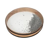 Tambor OceáNico Tambor de mano con cuentas ola mar, pandereta sonido suave, meditación, curativo, música tambores(22 Inch)