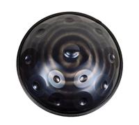 Tambor profesional en re menor, afinación de 432/440Hz para yoga, conciertos y producción de audio con soporte incluido