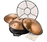 Tambor sensorial de mano, acero inoxidable, 11 notas, 440 Hz, con bolsa y tapa