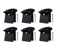 Tambor Trasero para Bicicleta Apto para ZERO 10X 11X Apto para Avid BD1 BD3 BD5 E1 E3 E5 Apto para piezas Kugoo G1 Pastillas de freno de bicicleta para scooter Kit de Freno de Rodillo Trasero(6 Pair)