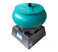 Tambor vibratorio eléctrico de 17 pulgadas y 350 W, máquina pulidora vibratoria for rocas con velocidad variable. Escenarios de uso versátiles