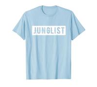 Tambor Y Bass Junglist Camiseta, Hombre, Azul Bebé, XXL