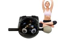 Tambor Zen De Madera Bloque - Tambor Budista Ojos Pequeños, Instrumento De Meditación | Decoración Del , Herramienta De Holística Y Conciencia Completa Con Función De Sonido Apa