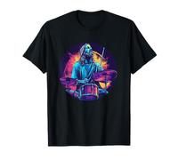 Tambores coloridos de Jesucristo para fanáticos del rock y creyentes Camiseta