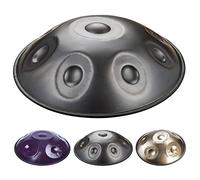 Tambores de acero de 45,72 cm, instrumento musical con 10 notas, ideal para entusiastas de la música, terapia de sonido, meditación y yoga, G3, C4, D4, F4, G4, E4, mejora tu viaje musical