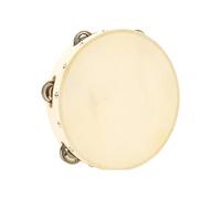 Tambores de mano de madera, instrumentos de percusión, campanas de metal de una sola fila, clase de música, esencial, adecuado para niños y principiantes, tambor de mano portátil para clases de música