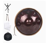 Tambores Handpan, Tambor De Acero En Re Menor De 22 Pulgadas, 432 Hz/440 Hz, Instrumentos De Percusión, Instrumento Handpan Profesional, Para Meditación, Musicoterapia, Presentaciones(C-440Hz,9Notes)