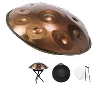 Tambores Handpan, Tambor De Mano De 9/10/12/14 Notas En Re Kurdo Menor, Hand Drum Steel Drum Percusión De 432 Hz, Para Educación Musical, Entretenimiento, Meditación Y Yoga(10Notes)