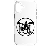Tamborilero Dibujante Amante de la música Carcasa para iPhone 16 Plus