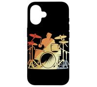 Tamborilero Estilo Retro Banda de Música para Niños Carcasa para iPhone 16