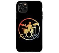 Tamborilero Instrumento de percusión de estilo retro Carcasa para iPhone 11 Pro Max
