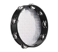 Tamborines Instrumento Musical Adulto, Tambourina Instrumento Musical Popa de Pie de Pie de de para Adultos Tambourina de Pandereta de Madera de 8 Pulgadas de 8 Pulgadas con su Ligero y Liviano (De