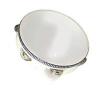 Tamburina Portátil, Tamburina Interesante Educativa Promover la Percepción Musical para la Escuela (20.3 cm/8 pulgadas)