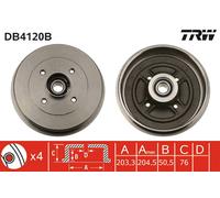 Tamburo freno TRW DB4120B