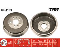 Tamburo freno TRW DB4189