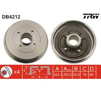 Tamburo freno TRW DB4212