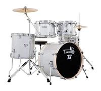 Tamburo T5 Batería acústica con caja de 18" con accesorios de excelente calidad, color plateado.