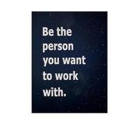 TAMDDBPJD Motivational Wall-Art for Professional Growth Canvas Poster Inspirational Quotes Home Office Ready to Hang(Framed,16x24inch(40x60cm))
