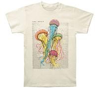 Tame Impala Jellyfish - Camiseta de manga corta para hombre (talla mediana), color beige