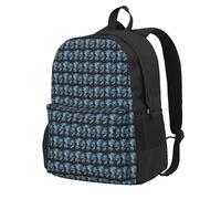 Tamiger Art Blue Dragonfly Print - Bolsa unisex de gran capacidad, resistente al agua, ligera, para escapadas de fin de semana al aire libre