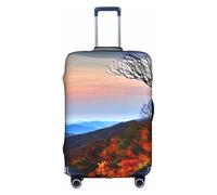 Tamiger Blue Ridge Mountains - Funda universal para maleta de viaje, elástica, ligera, reutilizable, White, S, Organizador de bolsas