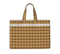 Tamiger Bolsa de lona con estampado de ciervo salvaje para documentos, oficina, compras, viajes, viajes de negocios, almacenamiento