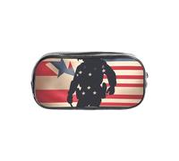 Tamiger Estuche transparente con estampado del Día de los Caídos de los soldados militares estadounidenses, bolsa organizadora de artículos de papelería, bolsa de viaje y suministros de oficina