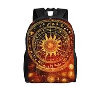 Tamiger Gears Clock - Mochila unisex con estampado de siglo de bronce para oficina, viajes, senderismo, viajes diarios, viajes al aire libre, bolsa de aventuras