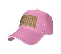 Tamiger Gorra de béisbol con diseño de mapa antiguo del mundo, para hombres y mujeres, transpirable, para festivales al aire libre, diario, deportes, correr, rosa, Talla única