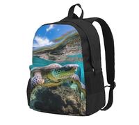 Tamiger Lord Howe Island Sea Turtle Print - Bolsa unisex de gran capacidad, resistente al agua, ligera, para escapadas de fin de semana al aire libre