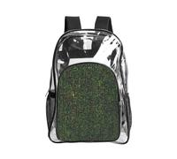 Tamiger Mochila transparente con estampado de fórmula matemática, bolsa transparente para senderismo, gimnasio, campus, viajes, uso diario