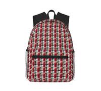 Tamiger Mochila unisex ligera y cómoda con estampado de cabina telefónica para el trabajo diario, viajes, senderismo, desplazamientos